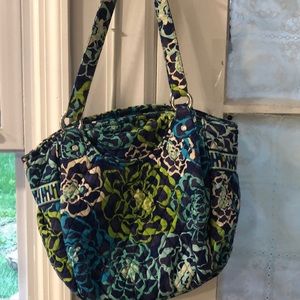 Preloved Vera Bradley roll tote